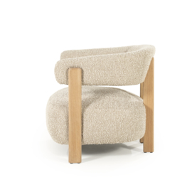 Fauteuil Lola -taupe Hush