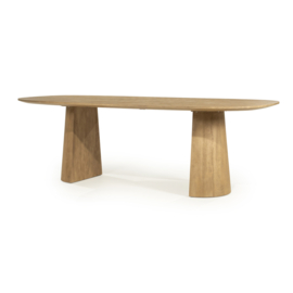 Eettafel Lune 240x105 cm - naturel