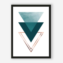 Art print "Triangle Crush"
