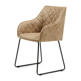 Eetkamerstoel met arml Frisco Drive , Pellini Camel