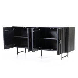 Dressoir Remi 4 drs- zwart