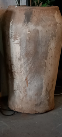 Pot oud XL creme uit India