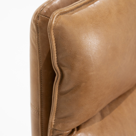 Fauteuil Sven - cognac boho leder