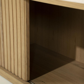 Tv meubel Milo 240cm - Naturel