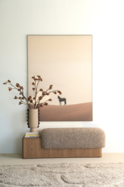 Bankje George - taupe Flou