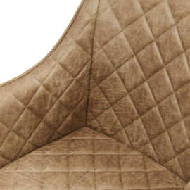 Eetkamerstoel met arml Frisco Drive , Pellini Camel