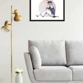 Art print "Antelope" incl. lijst