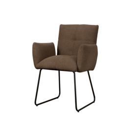 Dante Armchair- Dark Brown