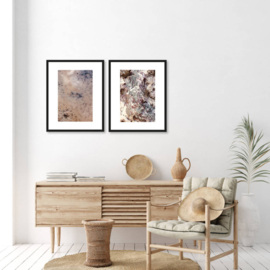 Art print "Stone Plants" incl. lijst