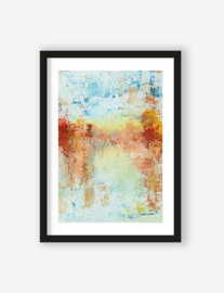 Art print "NATURE IN LAYERS" incl. lijst