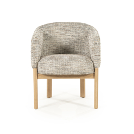Stoel Micha - taupe Nori