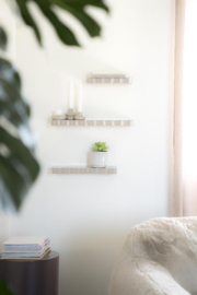 Wall shelf Prinz -  taupe