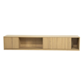 Tv meubel Milo 240cm - Naturel