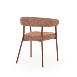 Eetkamerstoel Yovi - burgundy