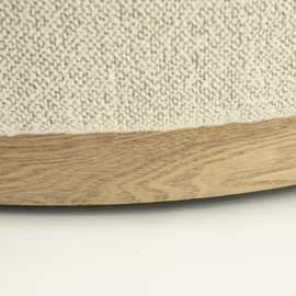 Poef Avah large - beige Mantz