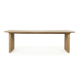 Eettafel Jake 300x100cm - Bruin