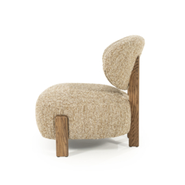 Fauteuil Reza bruin - taupe  Bay