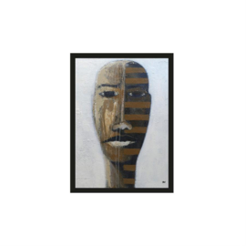 Art print ''Head 1'' incl. lijst