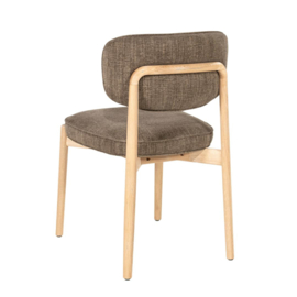 Stoel Rune naturel - bruin  Serene