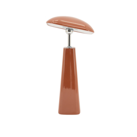Tafellamp Quadra caramel