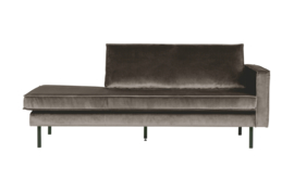 Daybed Rodeo right velvet taupe