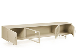 Odin tv meubel taupe 240x40x50cm