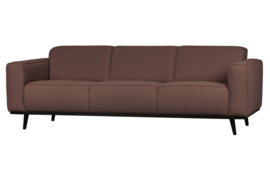 Bank 3-zits Statement 230 cm Bouclé Coffee