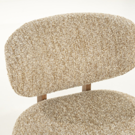 Fauteuil Reza bruin - taupe  Bay