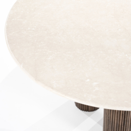 Eettafel Xavi marmer Rond 130