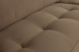 Classic Rodeo Bank 3-zits velvet Taupe