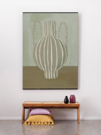 Wandkleed ''Vivid vase 4"