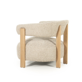 Fauteuil Lola -taupe Hush