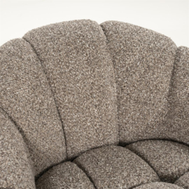 Fauteuil Tina - taupe Flou