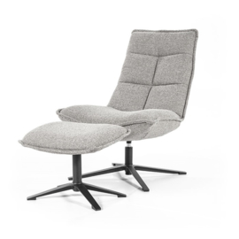 Fauteuil Marcus licht grijs