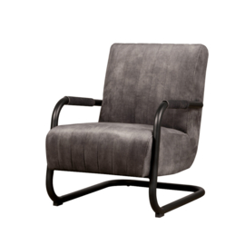 Fauteuil Riva antraciet