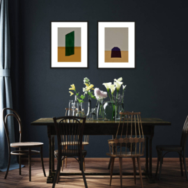 Art print "Geen Mosgroen" incl. lijst