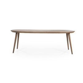 Eettafel Elijah bruin 260x100cm