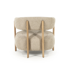 Fauteuil Lola -bruin Hush