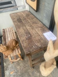 Oude markttafel 150cm