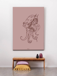 Wandkleed "Polypus "