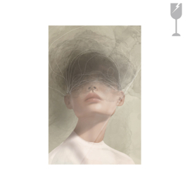 Glasprint "Blind Mist"