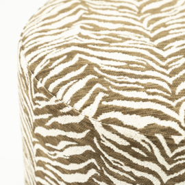 Stool Tigra bruin