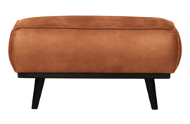 Hocker Statement  eco leer cognac 80x55cm