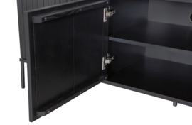 TV meubel New Gravure 150 cm zwart