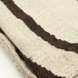 Plaid Majani 170x130cm brown