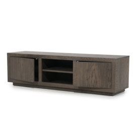 TV meubel Helsinki 160 cm 2-drs. - bruin