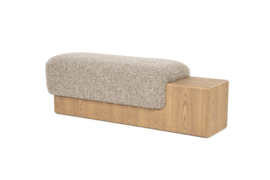 Bankje George - taupe Flou