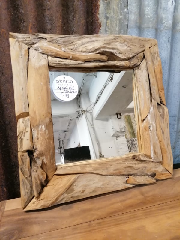 spiegels| oud houten spiegels|De Siloijzeren
