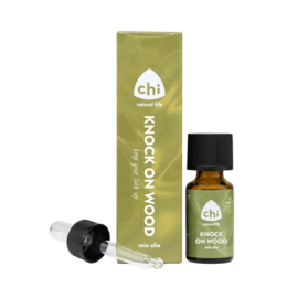 Chi - Mix olie Knock on Wood Geluk Hout Frisse Geuren 10 ml.