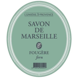 Lumière de Provence - Marseillezeep geur fougère 100 gram.